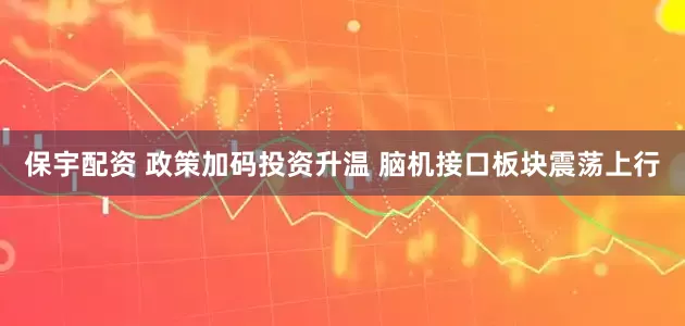 保宇配资 政策加码投资升温 脑机接口板块震荡上行